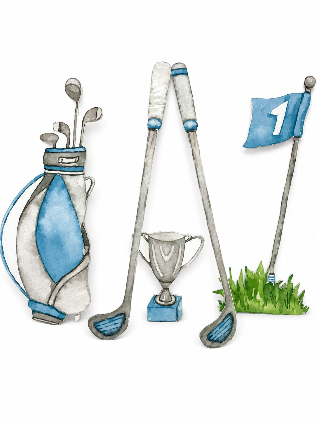 Golf Championship Cutout Set (Rental)