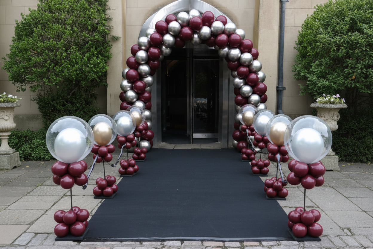 Graduation Entrance Balloon Arch