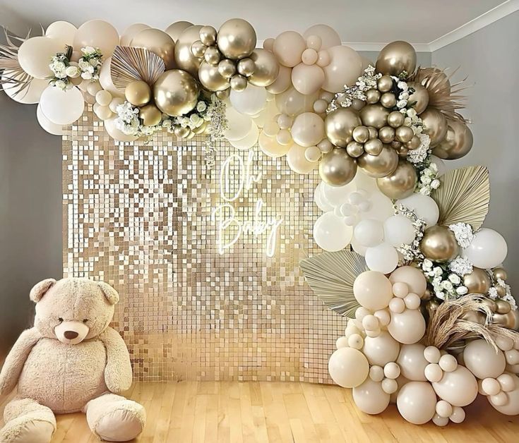 Backdrop Shimmer wall OH BABY