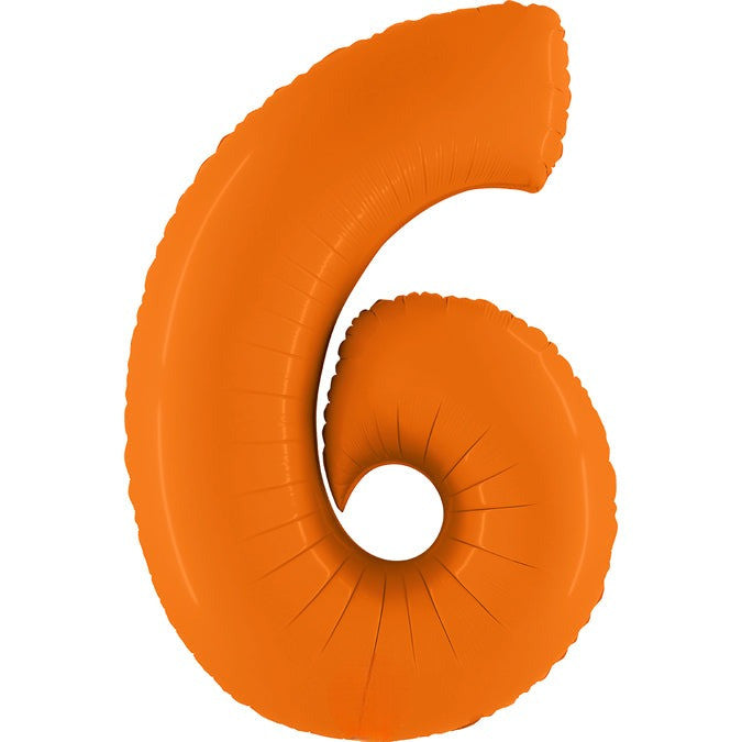 Foil Number Balloon 6 – 34” (Helium Balloon)