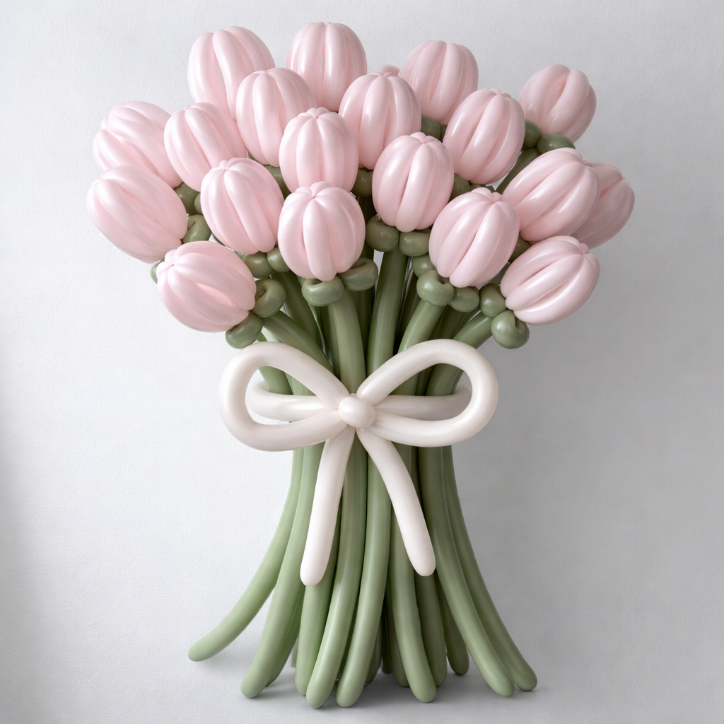 Balloon Flower Bouquet tulip