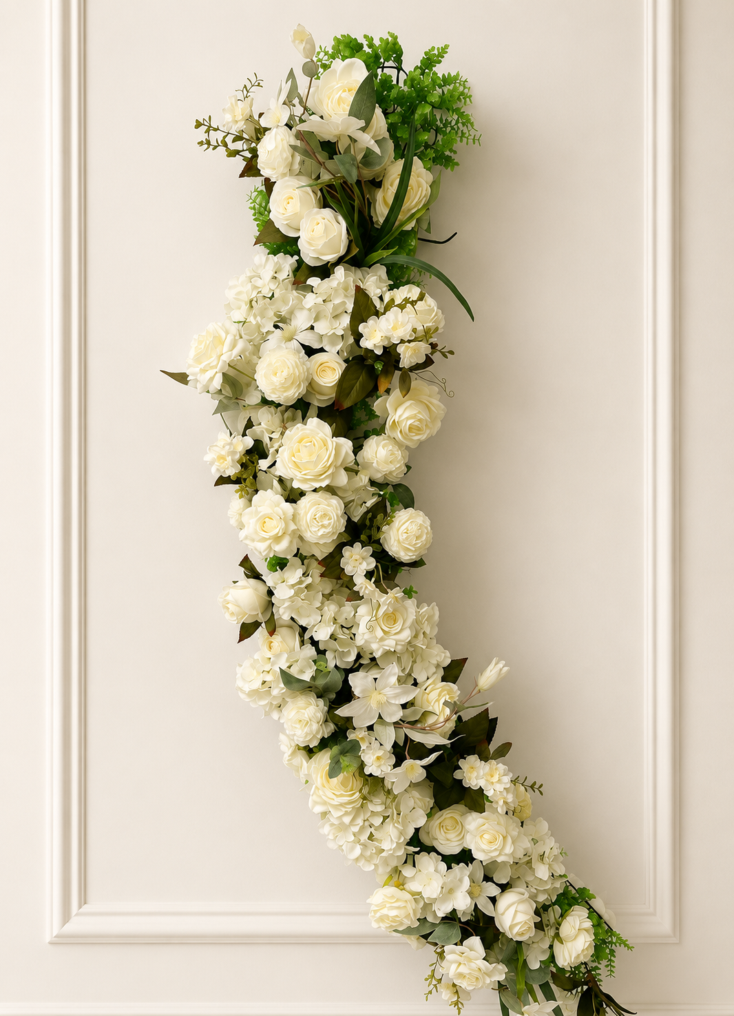 Ivory Garden Floral Installation (Rental)