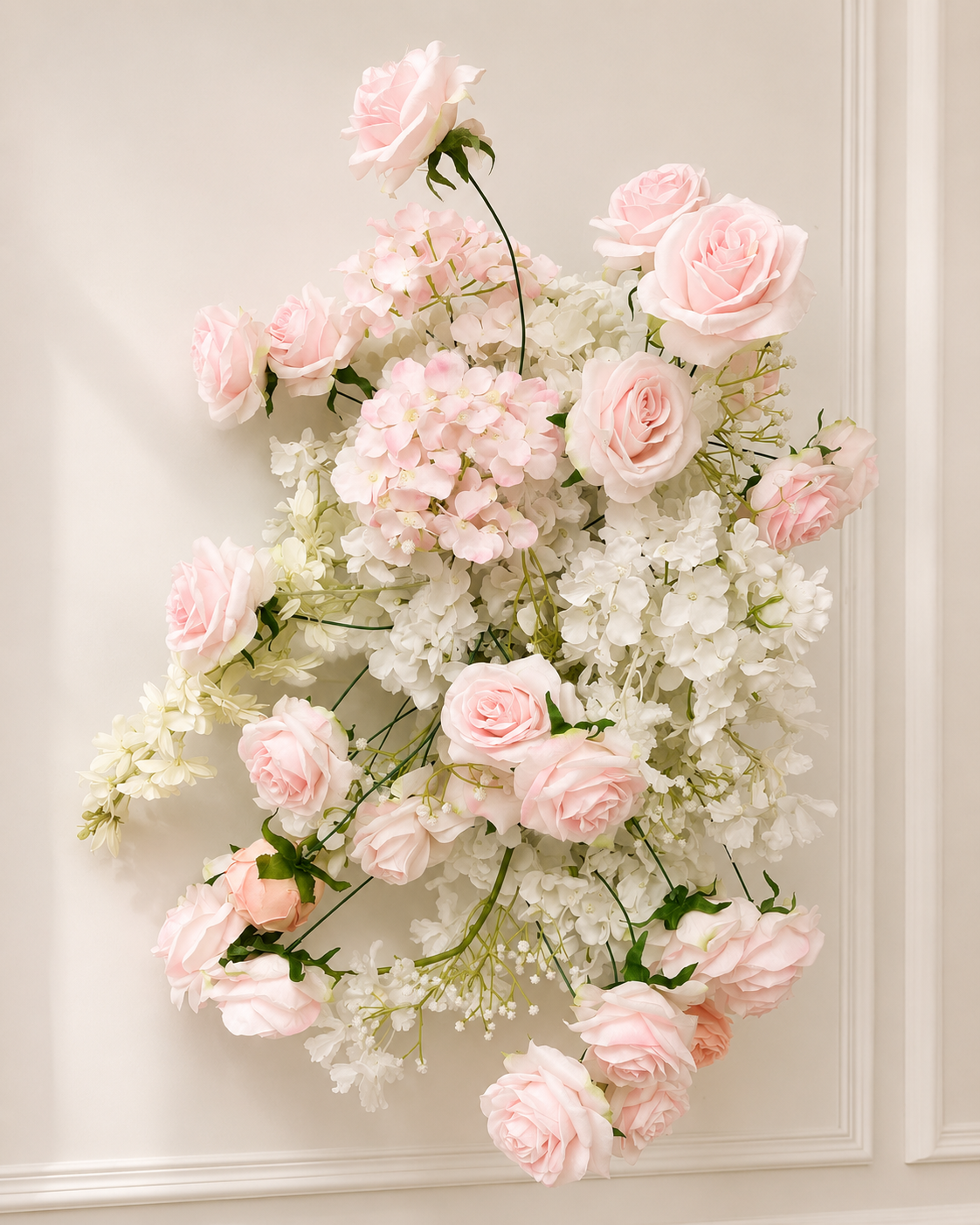 Blush Garden Floral Arrangement (Rental)