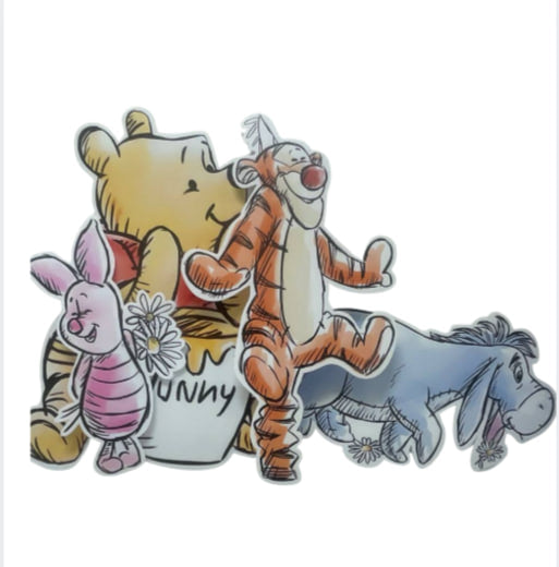 Winnie the Pooh Character Cutout Set (Rental)