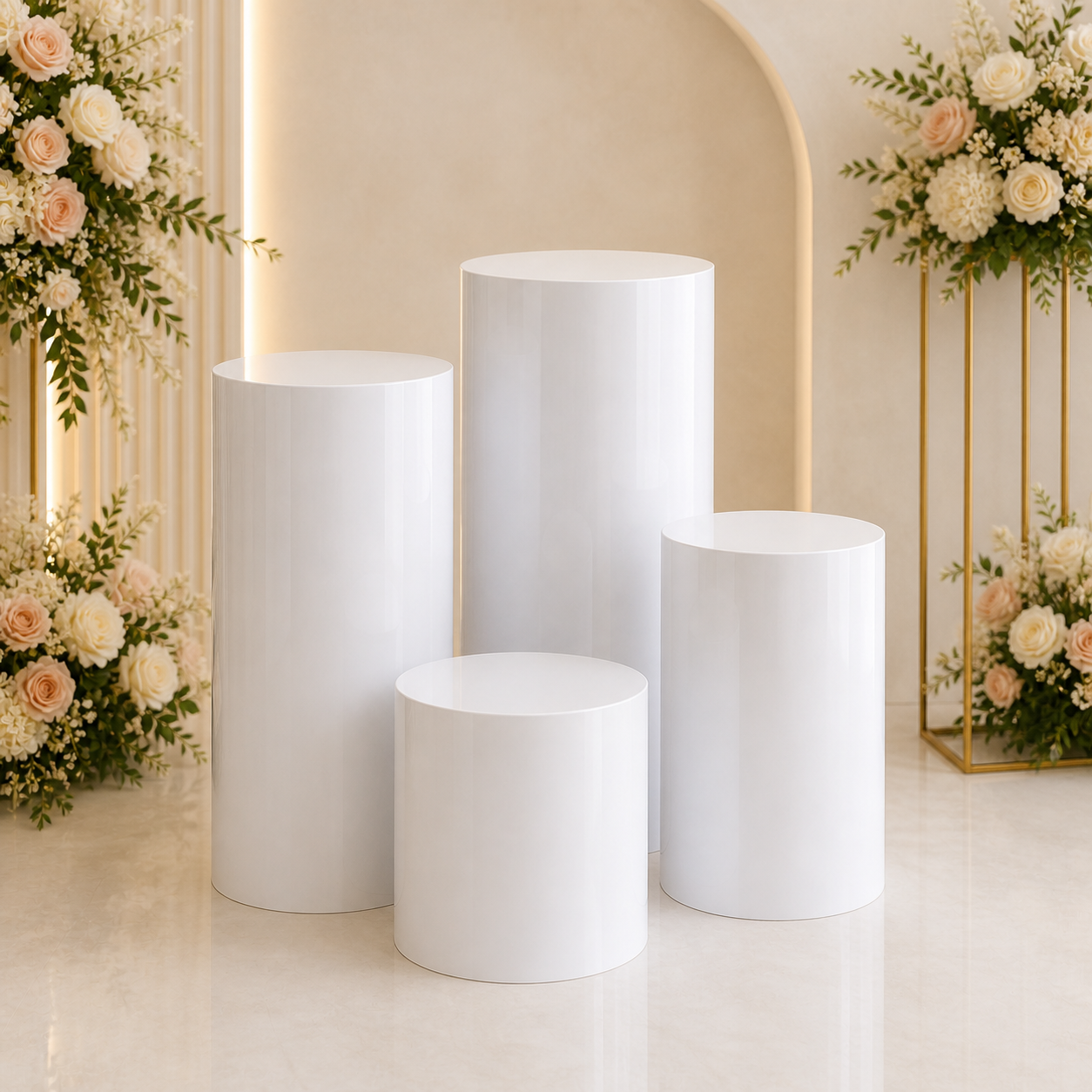 Acrylic Cylinder Stands
