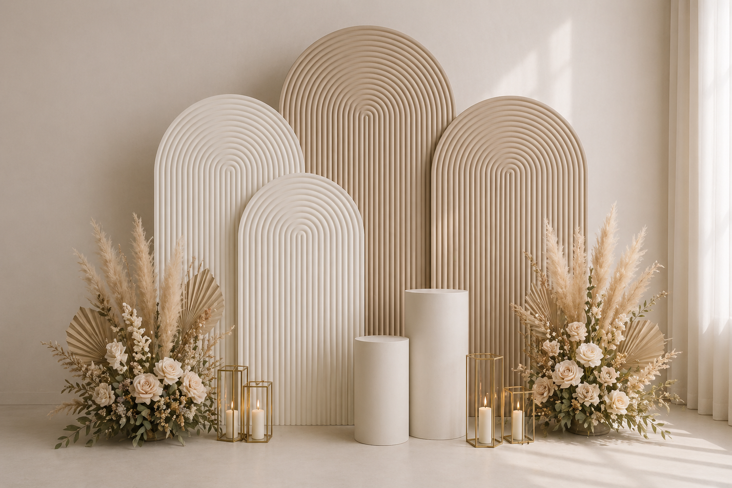 Wooden Arch Panels