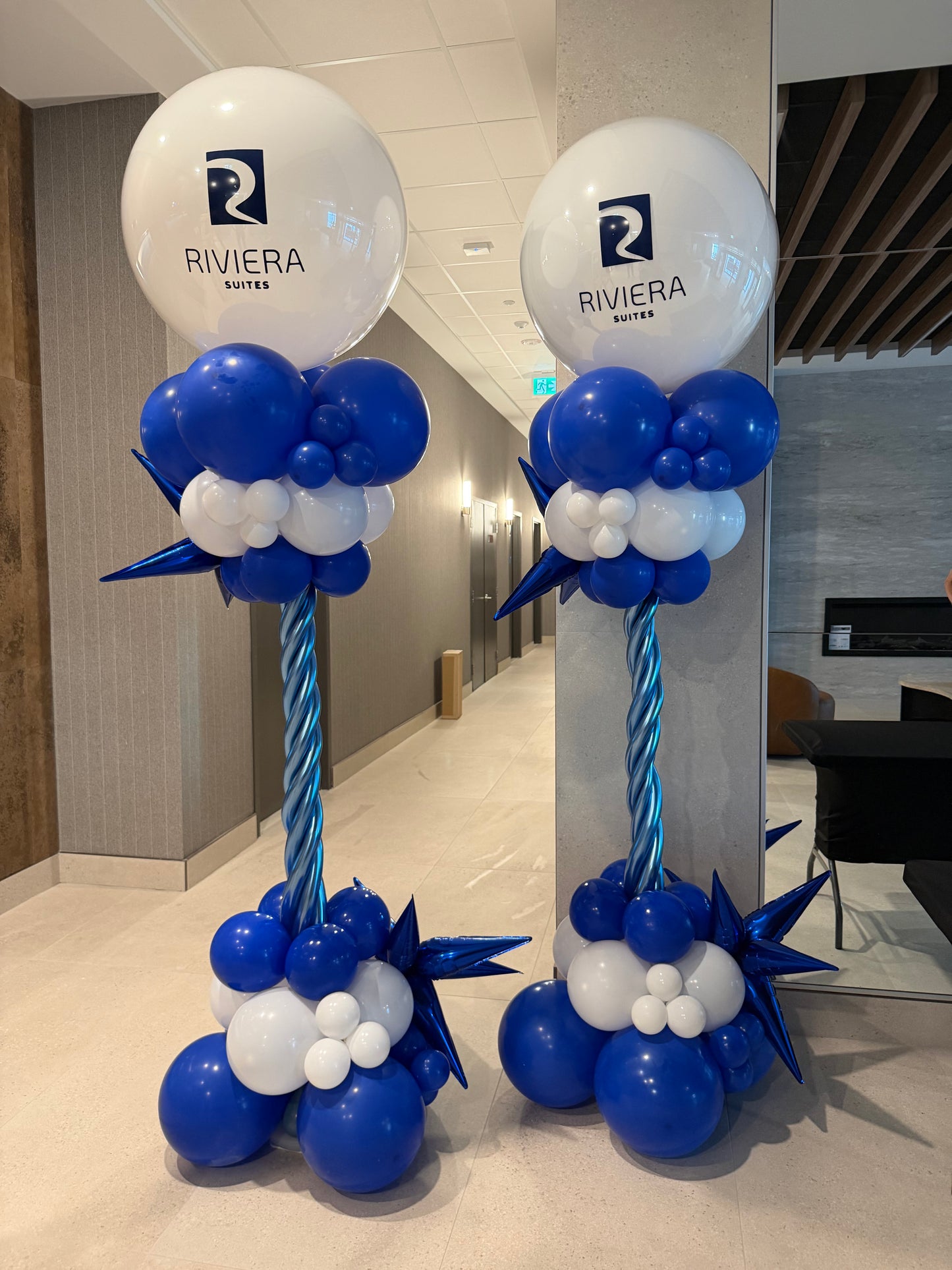 Balloon Column/Pillar With your text or logo 2