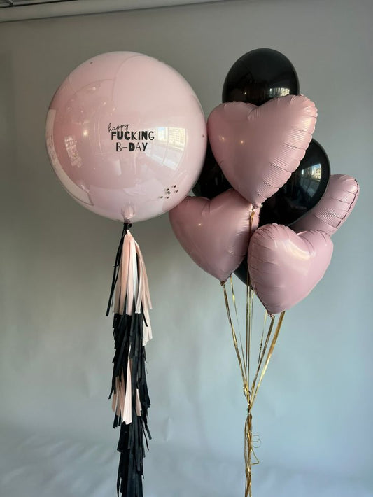 Helium balloon bouquet for woman 07