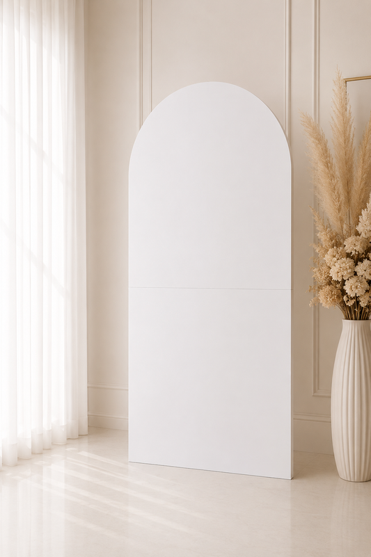Large White Arch Backdrop Panel Rental – Ottawa
