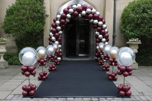 Graduation Entrance Balloon Arch