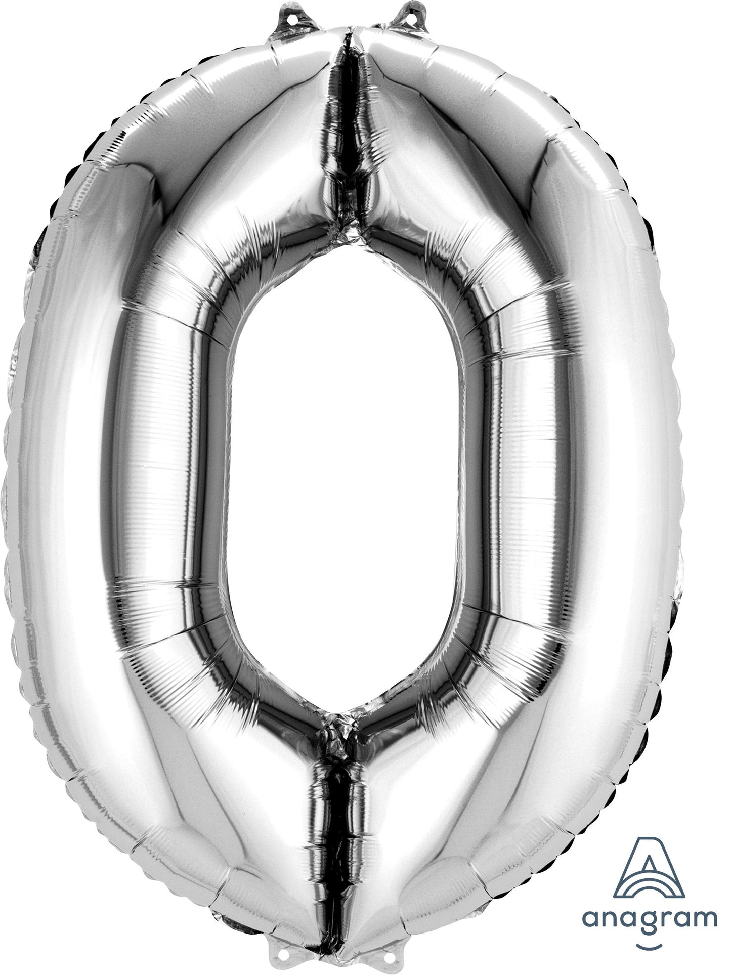 Foil Number Balloon  0  – 34” (Helium Balloon)