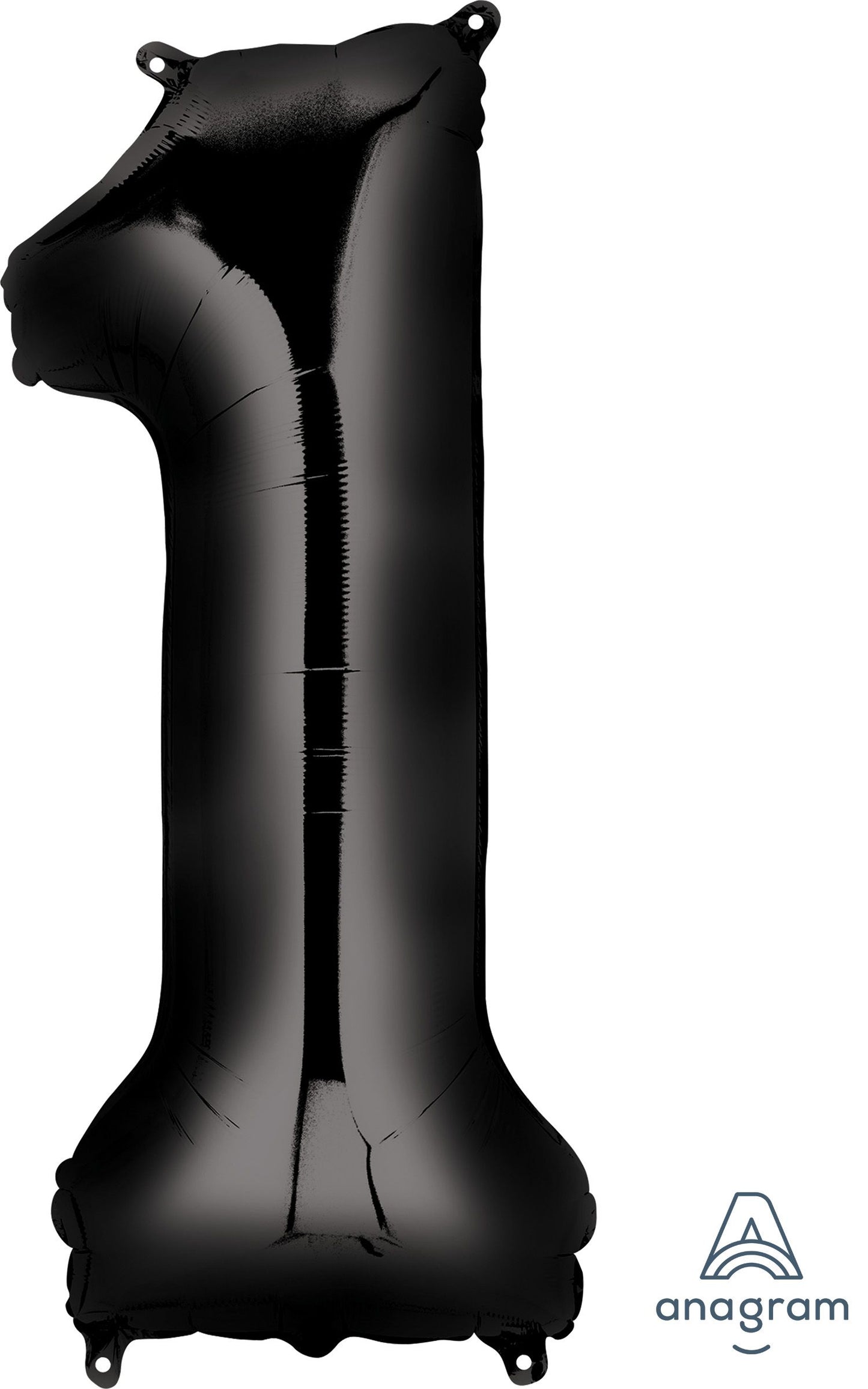 Foil Number Balloon  1  – 34” (Helium Balloon)