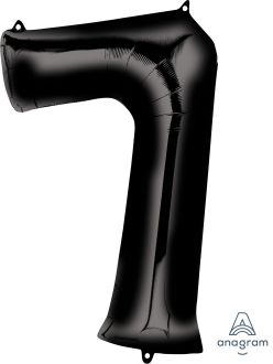 Foil Number Balloon  7  – 34” (Helium Balloon)