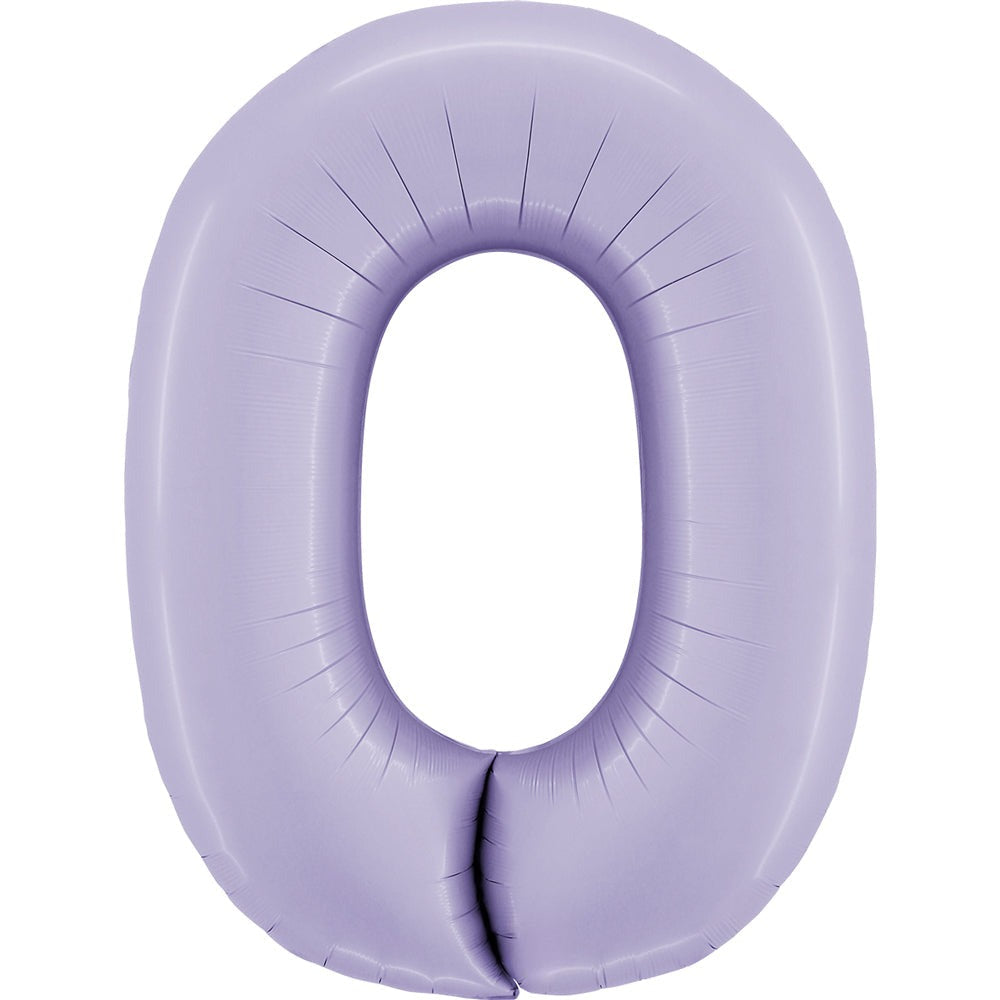 Foil Number Balloon  0  – 34” (Helium Balloon)