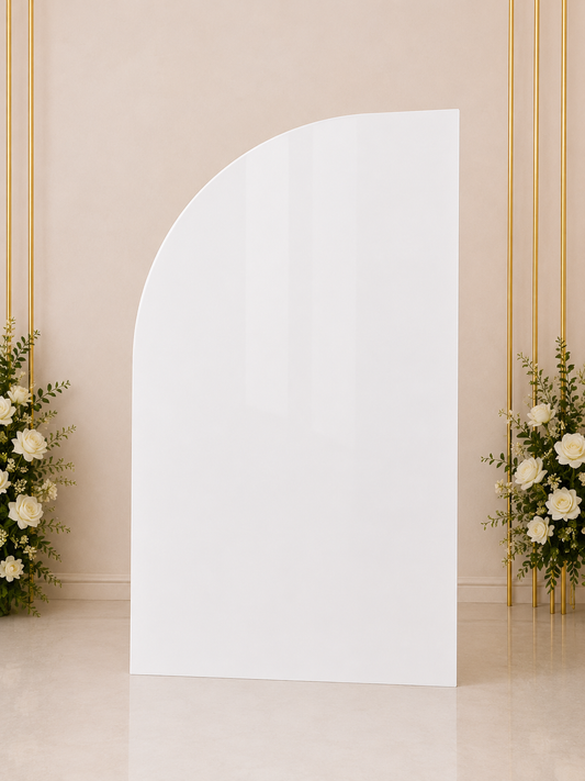 Modern Acrylic Curve Panel (Rental)