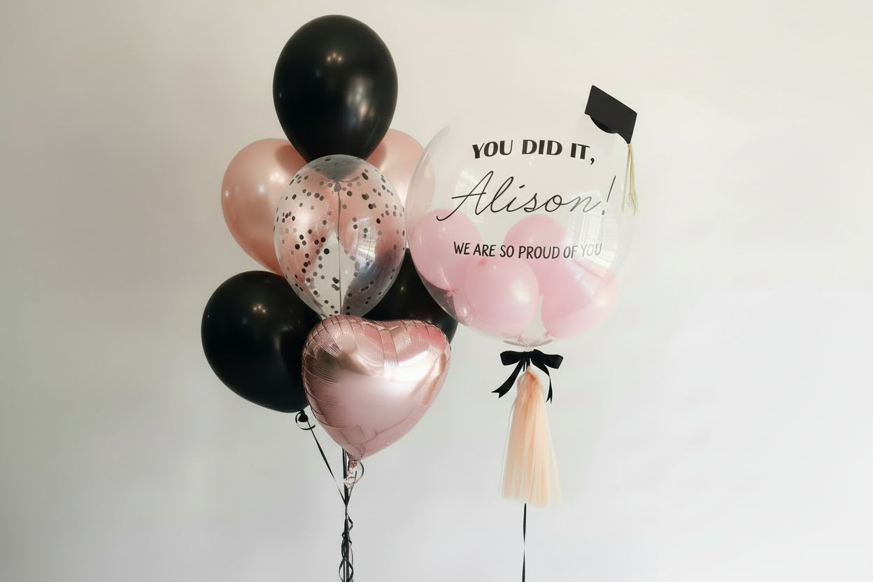 Graduation Helium Balloon Bouquet