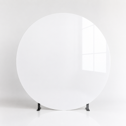 Medium Round Acrylic Backdrop (Rental)