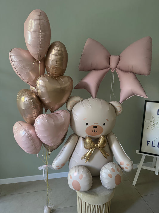 Teddy Bear Balloon Set – Luxury Baby Shower & Birthday Balloons in Ottawa