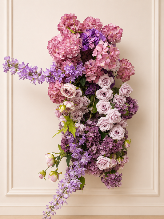 Lavender Rose Floral Installation (Rental)