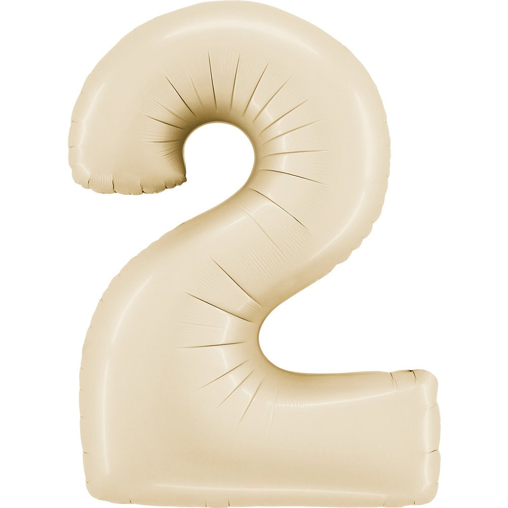 Foil Number Balloon  2  – 34” (Helium Balloon)
