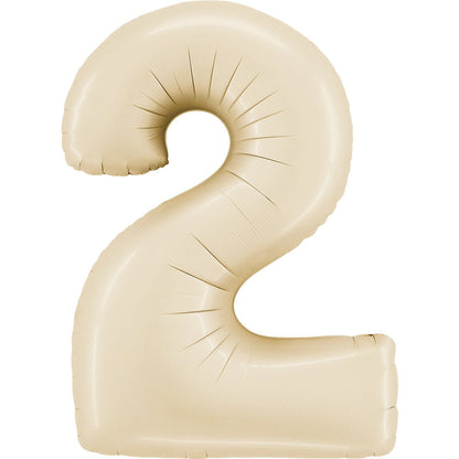 Foil Number Balloon  2  – 34” (Helium Balloon)
