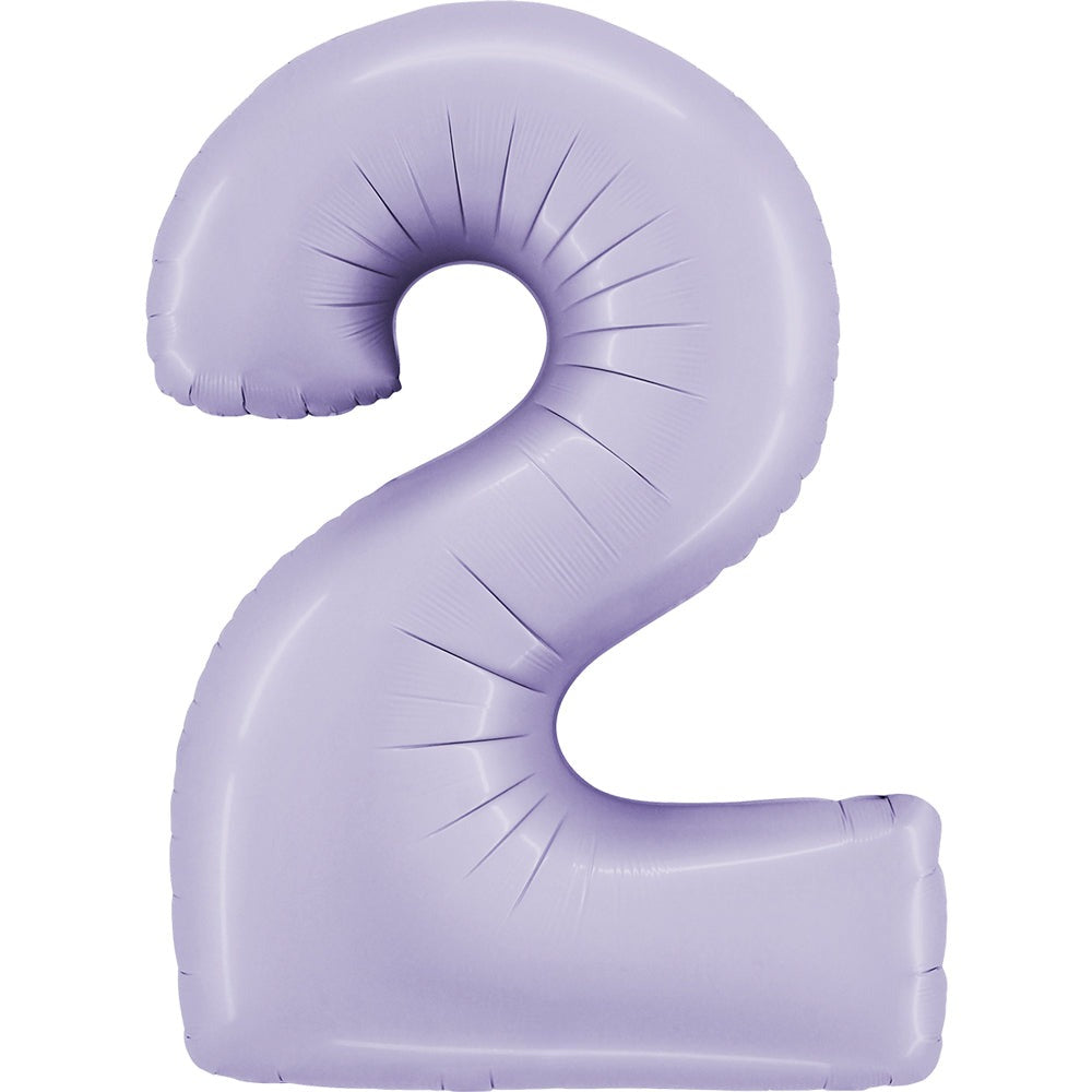 Foil Number Balloon  2  – 34” (Helium Balloon)