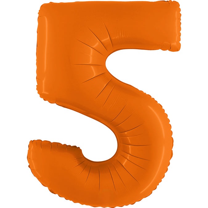 Foil Number Balloon  5  – 34” (Helium Balloon)