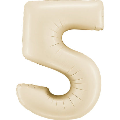 Foil Number Balloon  5  – 34” (Helium Balloon)