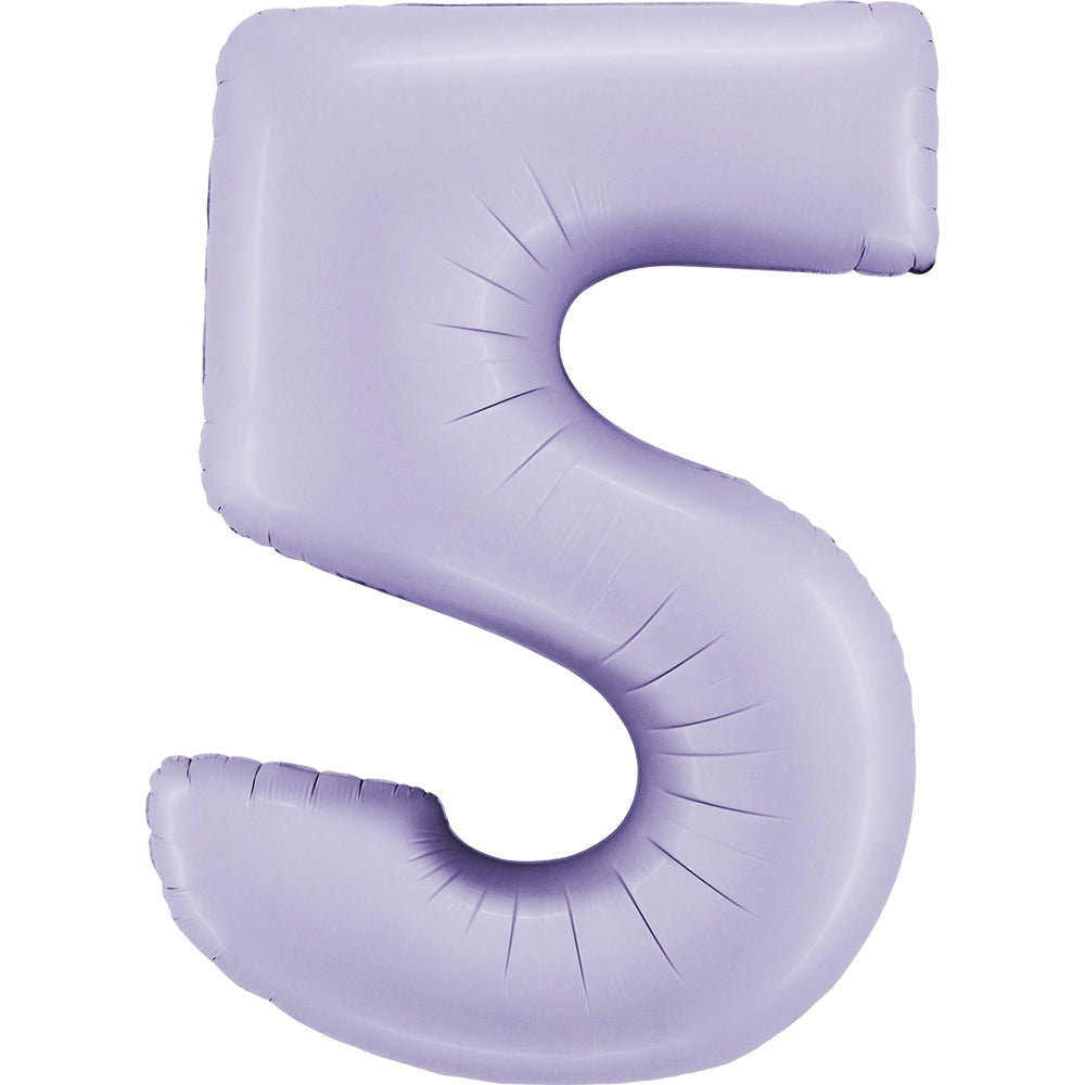 Foil Number Balloon  5  – 34” (Helium Balloon)