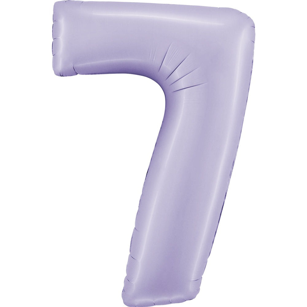 Foil Number Balloon  7  – 34” (Helium Balloon)