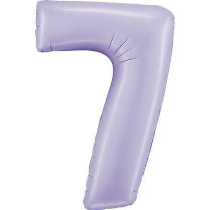 Foil Number Balloon  7  – 34” (Helium Balloon)