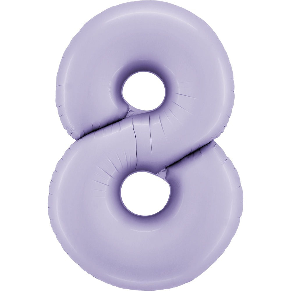 Foil Number Balloon  8  – 34” (Helium Balloon)