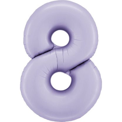 Foil Number Balloon  8  – 34” (Helium Balloon)