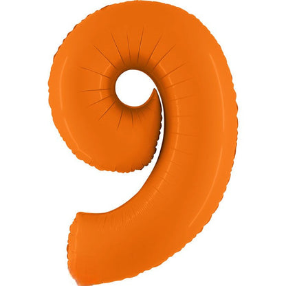 Foil Number Balloon  9 34” (Helium Balloon)