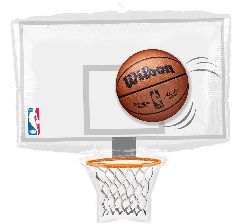 24" NBA (National Basketball) Backboard Foil Balloon