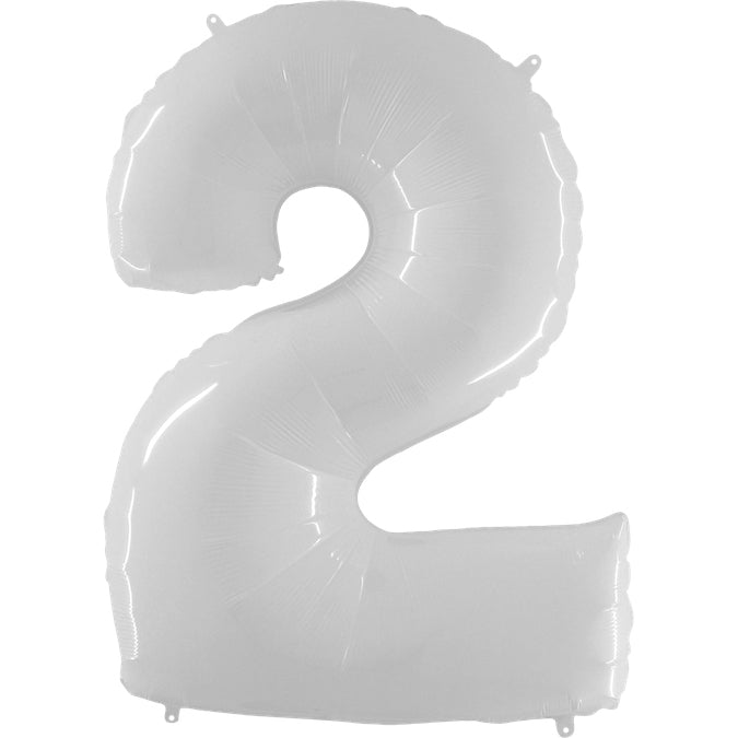 Foil Number Balloon  2  – 34” (Helium Balloon)
