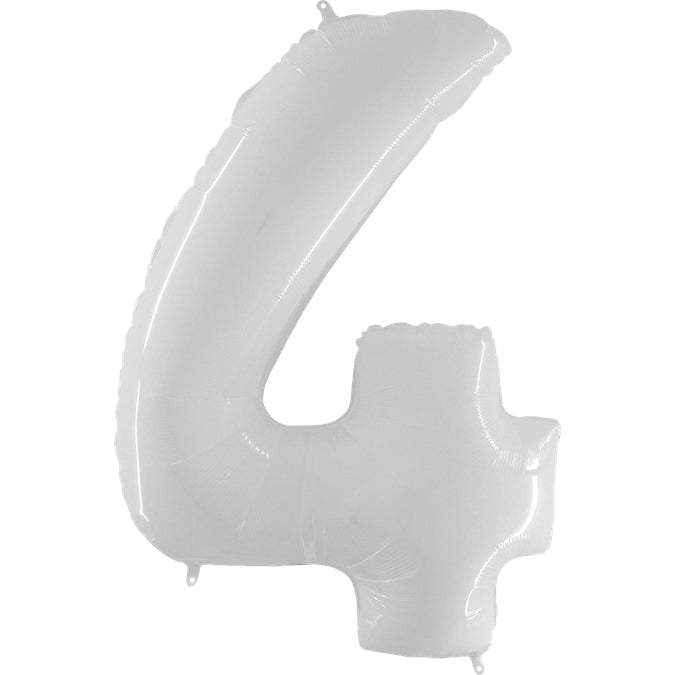 Foil Number Balloon  4  – 34” (Helium Balloon)