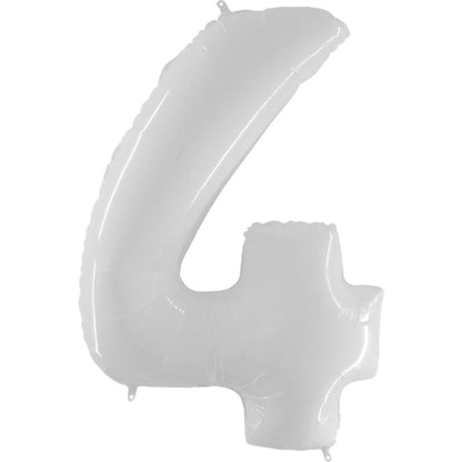 Foil Number Balloon  4  – 34” (Helium Balloon)