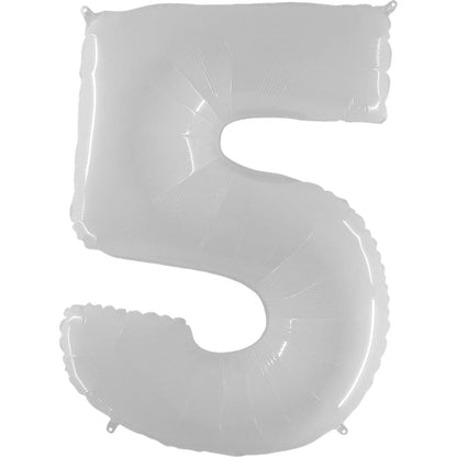 Foil Number Balloon  5  – 34” (Helium Balloon)