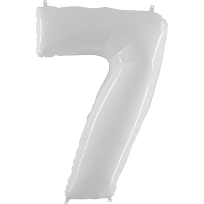 Foil Number Balloon  7  – 34” (Helium Balloon)