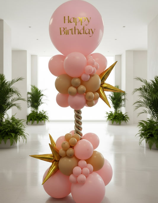 Balloon Column/Pillar With your text or logo