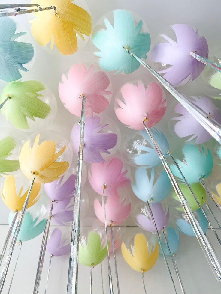Pastel Heart Balloon Bouquet for woman