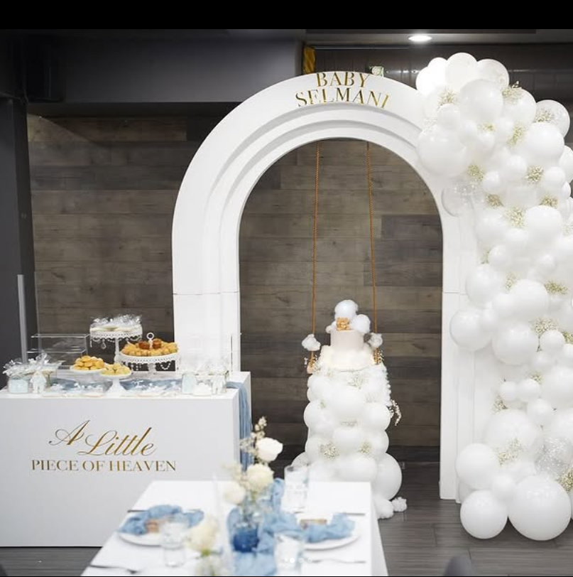 Grand Layered 3D Arch Entrance (Rental)