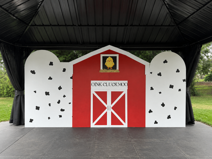 Farm Barn Backdrop Set (Rental)