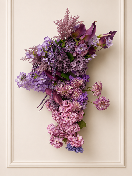 Lavender Bloom Floral Installation (Rental)