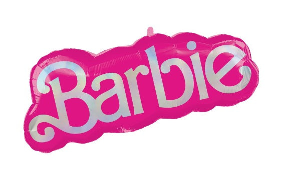 Supershape Barbie Logo Balloon