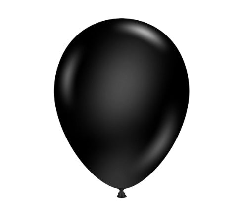 11" Black Balloon