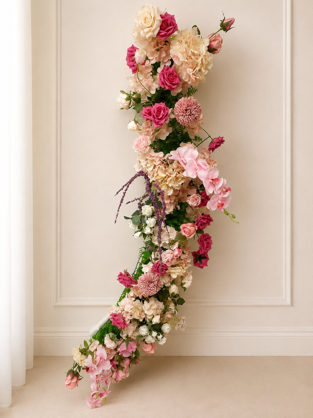 Blush Garden Floral Installation (Rental)