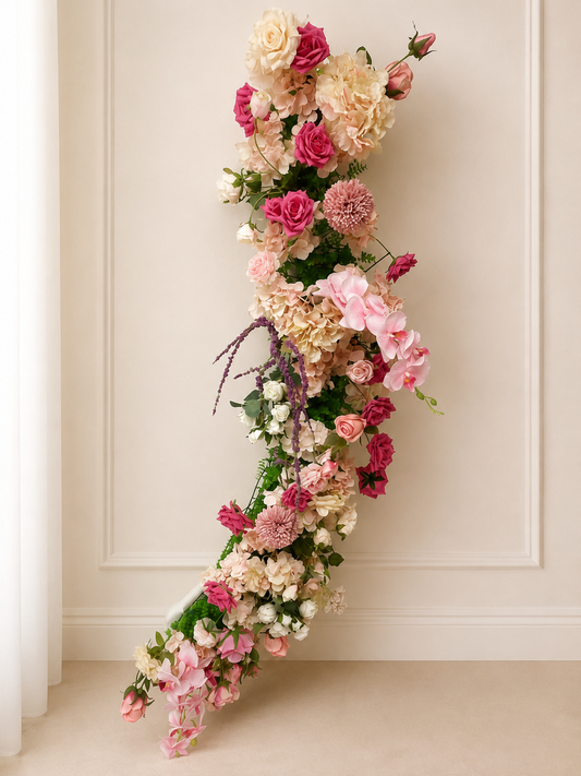 Blush Garden Floral Installation (Rental)