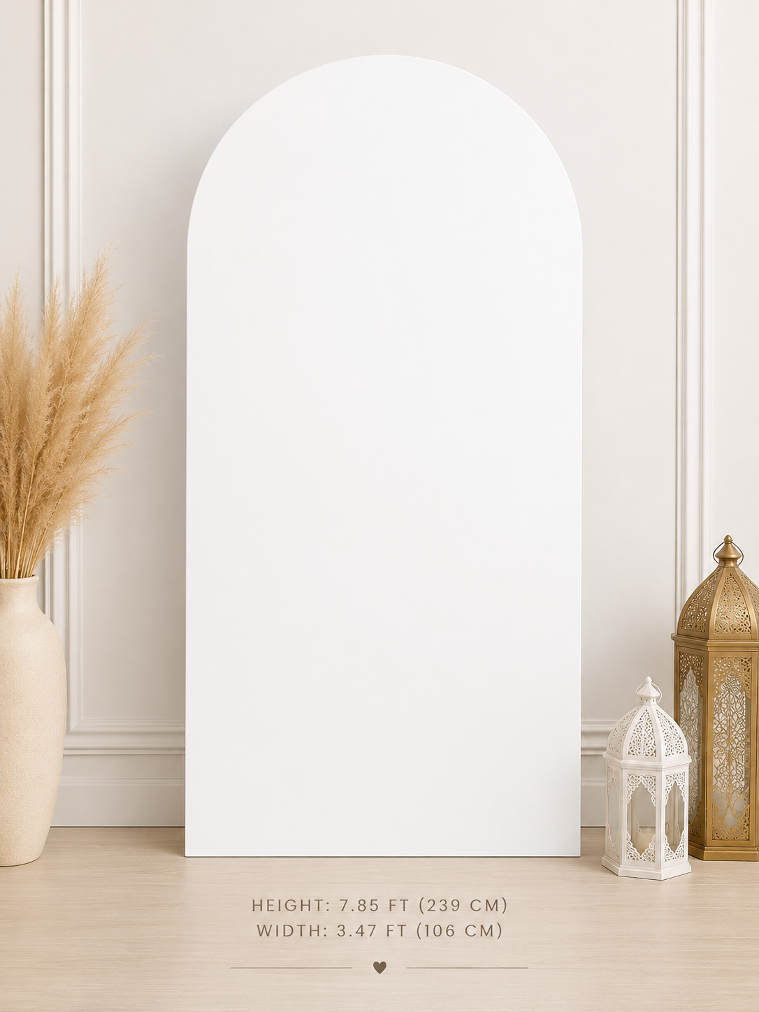 Modern Arch Backdrop (Rental)